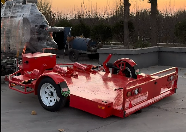 Trailer Sepeda Motor 3 Sepeda Pengangkat Hidraulik Remote Control Model 190